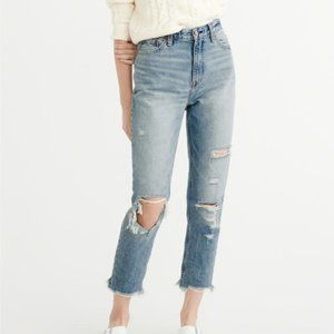 Abercrombie High-Rise Girlfriend Jean